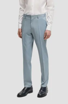 Мужские голубые брюки Голубой 60 BOSS 50540837;451