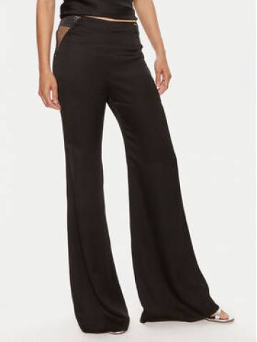 ROTATE Штани з тканини Malou 112538100 Чорний Slim Fit ROTATE Штани з тканини Malou 112538100 Чорний Slim Fit