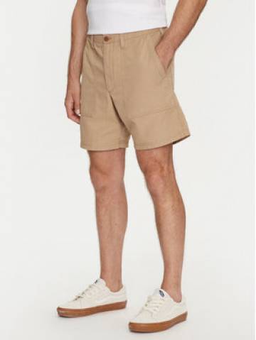 Gap Шорти з тканини 566347-02 Бежевий Regular Fit Gap Шорти з тканини 566347-02 Бежевий Regular Fit