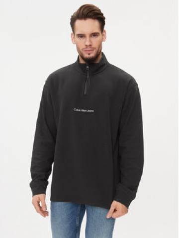 Calvin Klein Jeans Світшот Instit J30J323493 Чорний Regular Fit Calvin Klein Jeans Світшот Instit J30J323493 Чорний Regular Fit