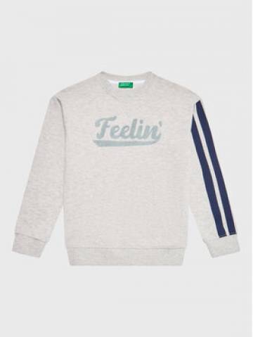 United Colors Of Benetton Світшот 3J68C10B8 Сірий Regular Fit United Colors Of Benetton Світшот 3J68C10B8 Сірий Regular Fit