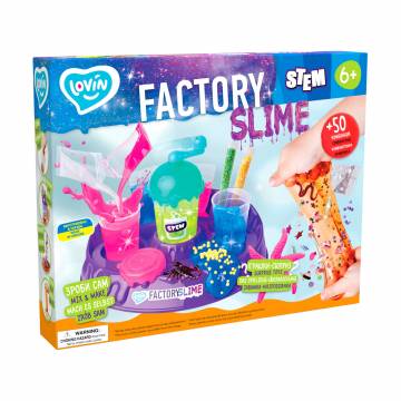 Детский набор для экспериментов Lovin Slime Factory, от 6 лет, 7*37*29 см (80155) Детский набор для экспериментов Lovin Slime Factory, от 6 лет, 7*37*29 см (80155)