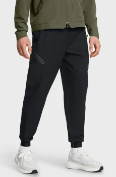 Мужские черные спортивные брюки UA Unstoppable Woven Jogger Черный L Under Armour 1388823-001
