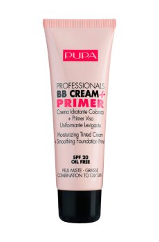 Уценка! Тональный крем Pupa Professionals BB Cream + Primer SPF 20 01 для комбинированной и жирной кожи, 50 мл