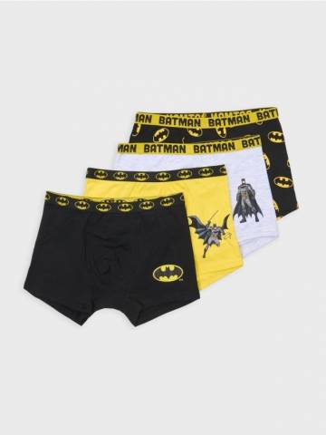 Боксери, 4 пари Batman - різнобарвний Боксери, 4 пари Batman - різнобарвний