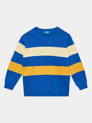 United Colors Of Benetton Світшот 3J68C10DL Голубий Regular Fit United Colors Of Benetton Світшот 3J68C10DL Голубий Regular Fit