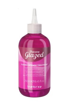 Уценка! Крем-уход для блеска волос Inebrya Sheсарe Glazed Intense Treatment с эффектом глазирования, 250 мл