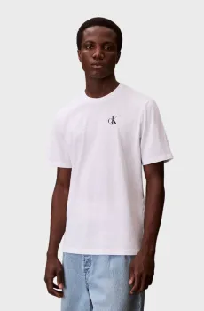 Мужская белая футболка CLASSIC BACK MONOLOGO Белый L Calvin Klein Jeans LV14RF852G