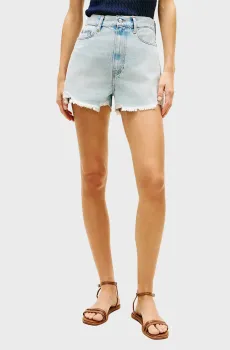 Женские голубые джинсовые шорты EVE MINI FLARE Голубой 26 Tommy Hilfiger WW0WW49578