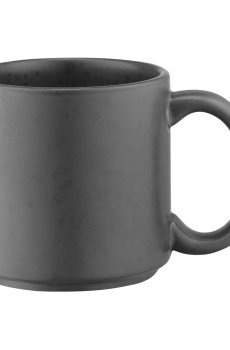 Чашка Ardesto Trento керамическая, серая, 400 мл (AR2940TG)