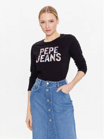 Pepe Jeans Футболка Luna PL505394 Чорний Regular Fit Pepe Jeans Футболка Luna PL505394 Чорний Regular Fit