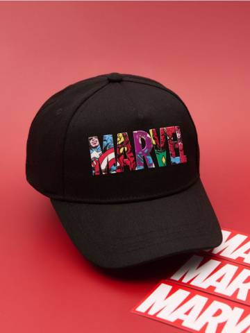 Шапка-біні Marvel - чорний Шапка-біні Marvel - чорний
