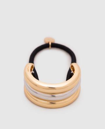 Золотая резинка для волос Pony