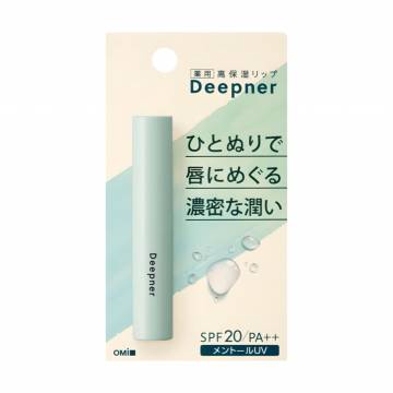 Бальзам для губ Omi Brotherhood Menturm Deepner Mentol Lip Stick, SPF 20, 2.3 г