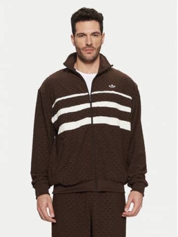 adidas Світшот Monogram JP4419 Коричневий Loose Fit adidas Світшот Monogram JP4419 Коричневий Loose Fit