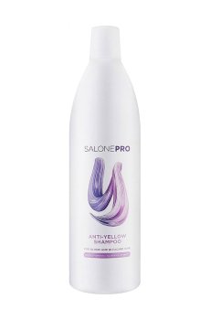 Уценка! Шампунь Unic Salone Pro Anti-Yellow Shampoo против желтизны, для светлых и осветленных волос, 1 л