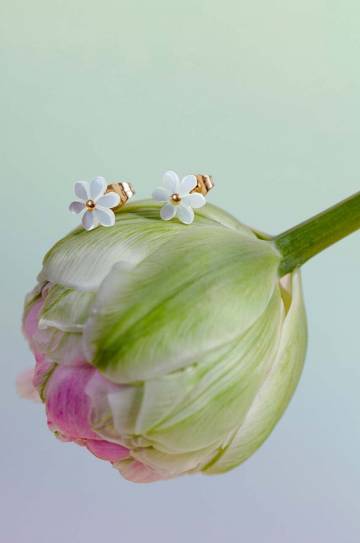 Позолоченные серьги Lilou Flowers Позолоченные серьги Lilou Flowers
