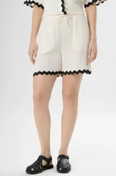 Женские белые шорты Белый 32 HUGO 50557546;115