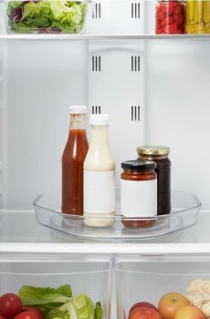 Обертовий піднос для холодильника - clear