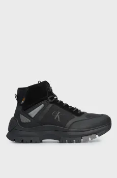 Мужские черные хайтопы Черный 40 Calvin Klein YM0YM00762