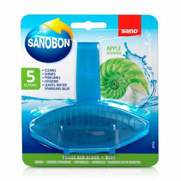 Туалетный блок SANO Яблоко, 55 г Туалетный блок SANO Яблоко, 55 г