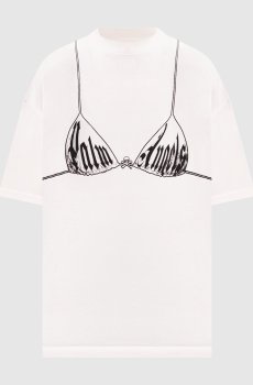 Белая футболка Bra