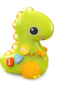 Детская музыкальная игрушка Bright Starts Go, Dino, 24*13*21.1 см, от 6 месяцев (12506)