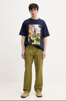 Хлопковые брюки Desigual BANKER