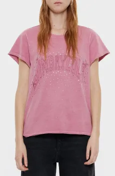 Женская розовая футболка Розовый XS Bimba Y Lola 242BR7419.10300