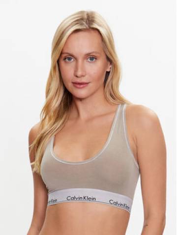 Calvin Klein Underwear Бюстгальтер-топ 000QF7294E Бежевий Calvin Klein Underwear Бюстгальтер-топ 000QF7294E Бежевий