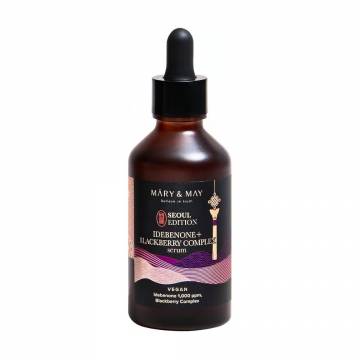 Антиоксидантная сыворотка для лица Mary & May Idebenone Blackberry Complex Serum с идебеноном, 80 мл Антиоксидантная сыворотка для лица Mary & May Idebenone Blackberry Complex Serum с идебеноном, 80 мл