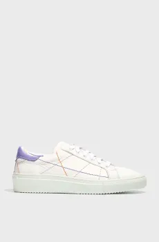Женские белые кожаные сникерcы Белый 41 Respect 22307-1 WHITE