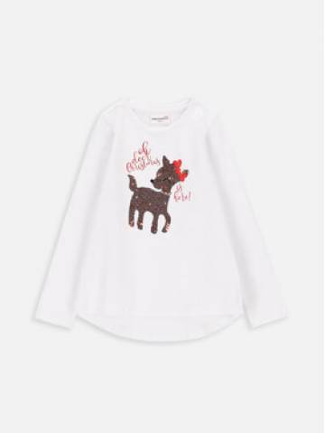 Coccodrillo Блузка ZC3143114MER Білий Regular Fit Coccodrillo Блузка ZC3143114MER Білий Regular Fit