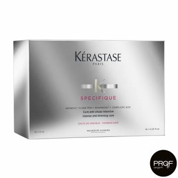 Интенсивное средство с аминексилом Kerastase Specifique Cure Aminexil против выпадения волос, 42*6 мл Интенсивное средство с аминексилом Kerastase Specifique Cure Aminexil против выпадения волос, 42*6 мл