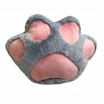 Мяка іграшка MeriToys Лапка сіра з рожевим 40 см (2050000326660/5) Мяка іграшка MeriToys Лапка сіра з рожевим 40 см (2050000326660/5)
