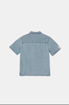 Хлопковая рубашка для младенцев United Colors of Benetton