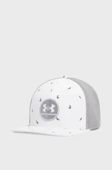 Мужская белая кепка M Iso Белый S-M Under Armour 1389887-100