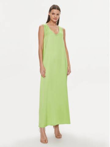 Fracomina Літня сукня FJ24SD3014W64101 Зелений Loose Fit Fracomina Літня сукня FJ24SD3014W64101 Зелений Loose Fit
