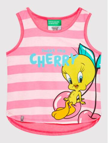 United Colors Of Benetton Топ 3U29GH00D Рожевий Regular Fit United Colors Of Benetton Топ 3U29GH00D Рожевий Regular Fit