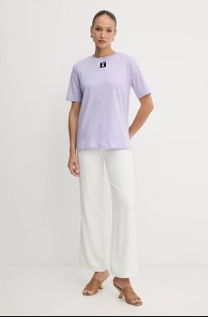 Хлопковая футболка Patrizia Pepe