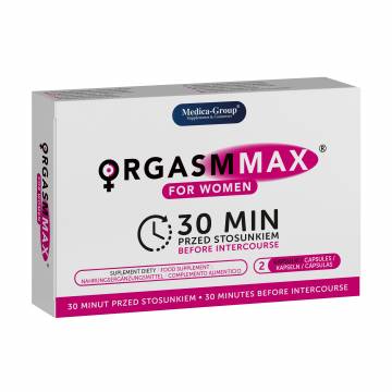 Комплекс для повышения женского либидо Medica-Group Orgasm Max For Women, 2 капсулы Комплекс для повышения женского либидо Medica-Group Orgasm Max For Women, 2 капсулы