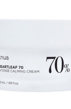 Успокаивающий крем для лица Anua Heartleaf 70% Intense Calming Cream, 50 мл