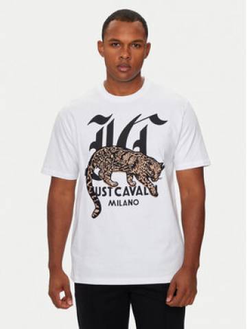 Just Cavalli Футболка 77OAHA02 Білий Regular Fit Just Cavalli Футболка 77OAHA02 Білий Regular Fit