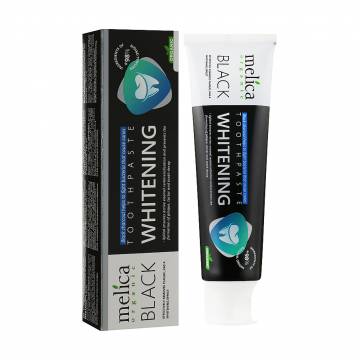 Отбеливающая зубная паста Melica Organic Toothpaste с черным древесным углем, 100 мл Отбеливающая зубная паста Melica Organic Toothpaste с черным древесным углем, 100 мл