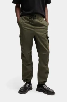 Мужские хаки карго Оливковый 50 HUGO 5888