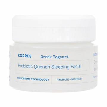 Ночной крем для лица Korres Greek Yoghurt Probiotic Quench Sleeping Facial, 40 мл Ночной крем для лица Korres Greek Yoghurt Probiotic Quench Sleeping Facial, 40 мл