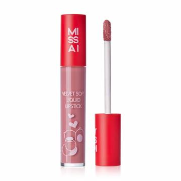 Жидкая помада для губ Missai Velvet Soft Liquid Lipstick тон 01, 5 г Жидкая помада для губ Missai Velvet Soft Liquid Lipstick тон 01, 5 г
