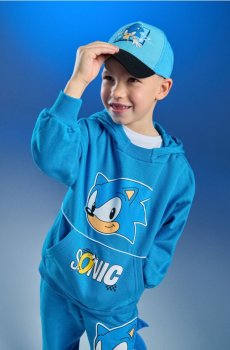 Бавовняна бейсболка Sonic the Hedgehog - різнобарвний