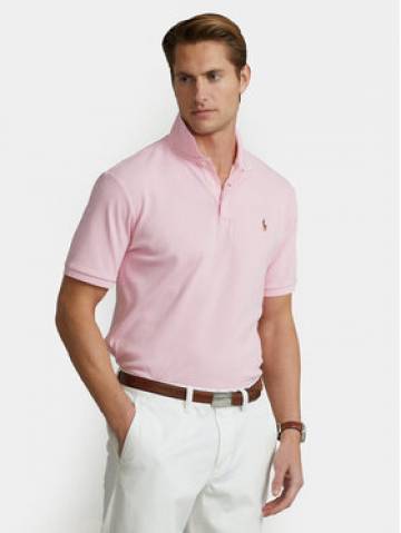Polo Ralph Lauren Поло 710704319011 Рожевий Custom Slim Fit Polo Ralph Lauren Поло 710704319011 Рожевий Custom Slim Fit
