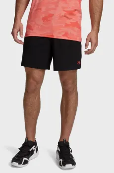 Мужские черные шорты UA Vanish Wven Short 2.0 6in-BLK Черный M Under Armour 6009865-008